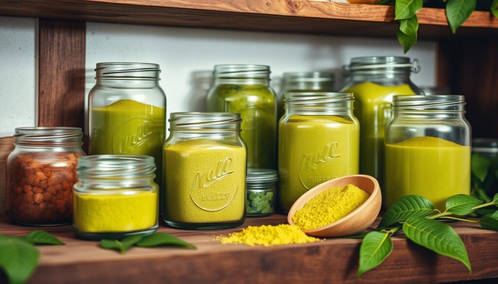 Moringa powder storage